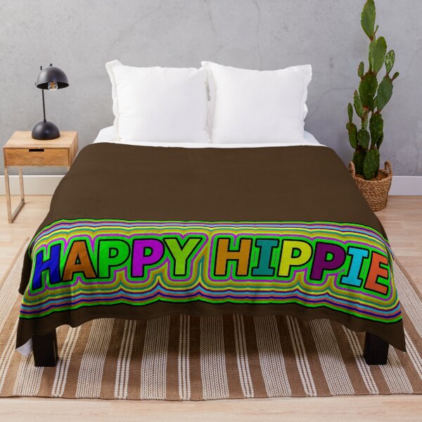 Vista previa del artículo con la obra «Palabras hippies alegres y coloridas. Líneas hippies retro y alucinantes. 3 de 4», diseñado y vendido por Beachy.