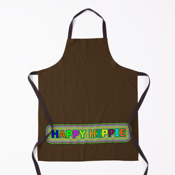 Item preview, Happy Hippie Colorful Words Trippy Retro Hippie Lines 3 of 4 designed and sold by Beachy.