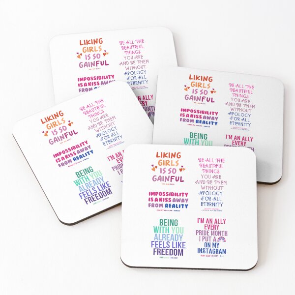 Item preview, Quotes by Famous Fictional Queer Characters Sticker Pack #1 designed and sold by annylands.