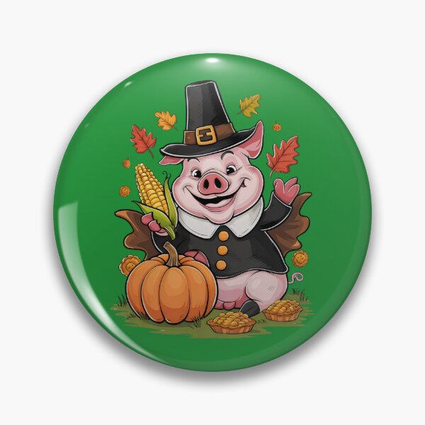Item preview, Piggy in a Halloween costume. designed and sold by MyHappyArtShop.