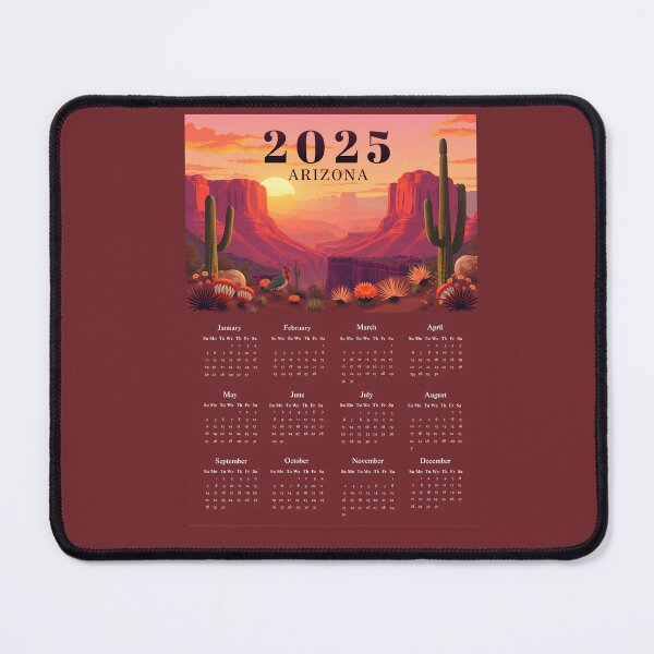 Item preview, 2025 Year Text Calendar | Alabama Themed Design designed and sold by svarupa.