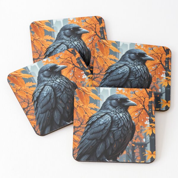 Item preview, Autumn Raven, Ai Generated Art  designed and sold by ACC .