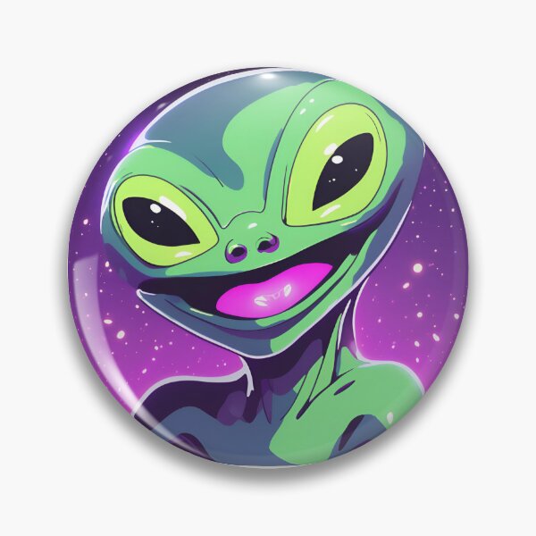 Item preview, Cute & happy  Alien  designed and sold by Cosmic Enigma.