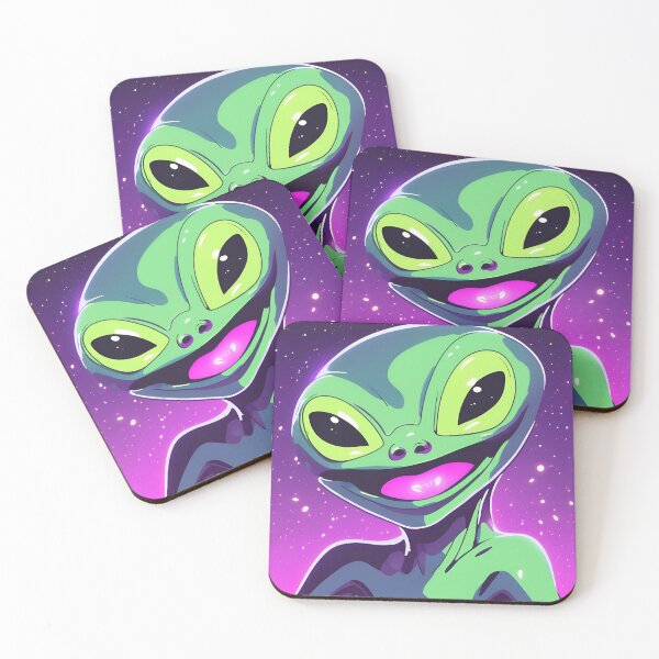 Item preview, Cute & happy  Alien  designed and sold by Cosmic Enigma.