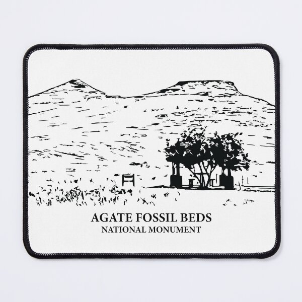 Item preview, Agate Fossil Beds National Monument designed and sold by Lakeric Cityscapes.