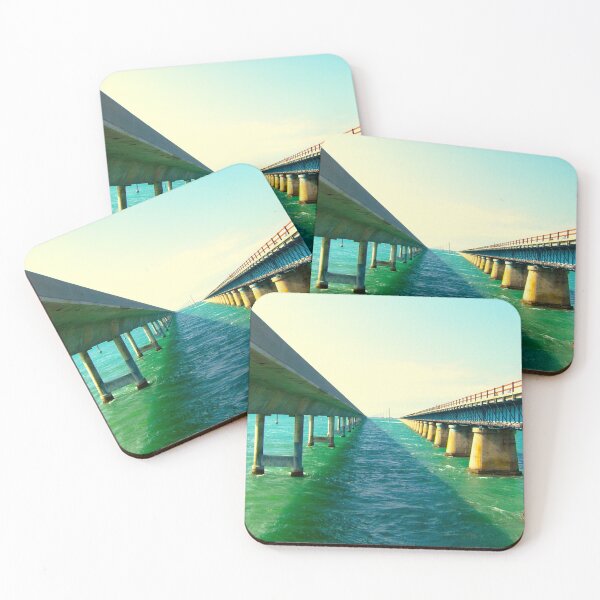 Item preview, The Old and the New Seven Mile Bridge, Florida Keys designed and sold by Topmel.