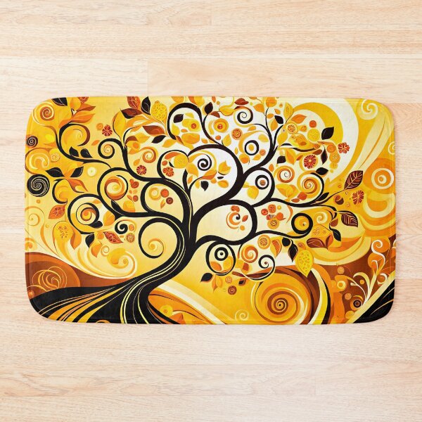 Item preview, Tree of life in Yellow Summer designed and sold by artedamensagem.