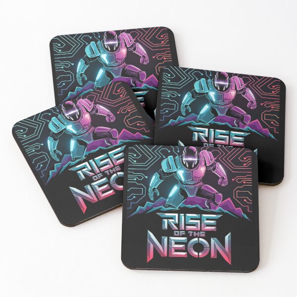 Item preview, Futuristic Neon Warrior Art designed and sold by ZetaDream.