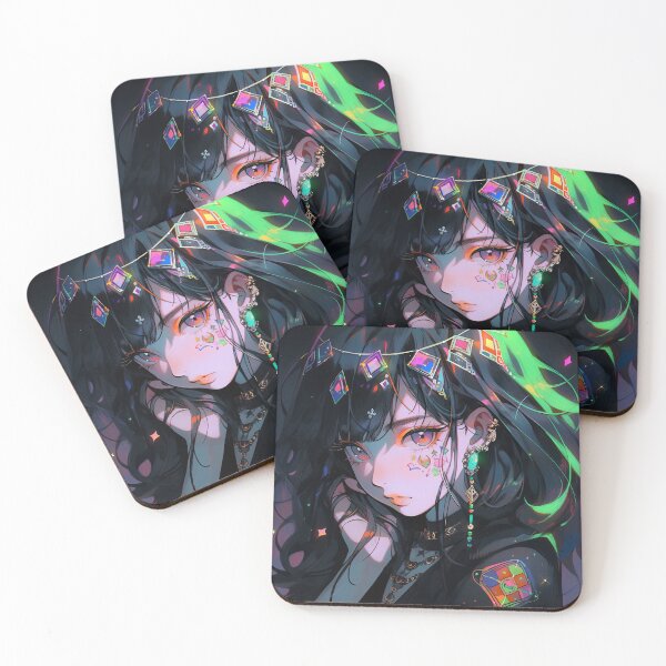 Item preview, Mystic Symbolism Anime Girl designed and sold by bubblegoth.