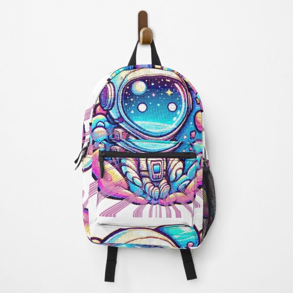 Item preview, Little Retro and Colorful Astronaut – Vintage Space Design designed and sold by AstronautMerch.