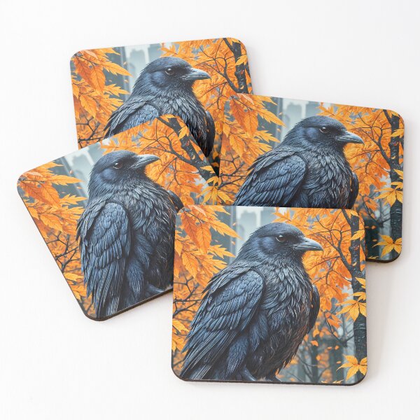 Item preview, Autumn Raven, Ai Generated Art  designed and sold by ACC .