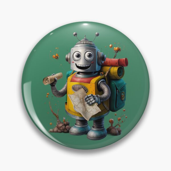 Item preview, Robot explorer. designed and sold by MyHappyArtShop.