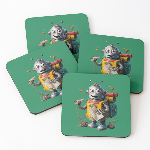 Item preview, Robot explorer. designed and sold by MyHappyArtShop.