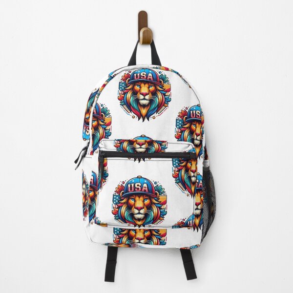 Item preview, Colorful Lion Trump Thanksgiving USA 2024 I'm Thankful Trump Won USA 2024 designed and sold by Creat-Des.