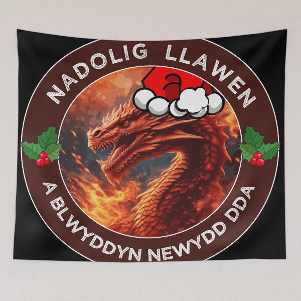 Item preview, NADOLIG LLAWEN 2 designed and sold by Marni Scofidio Desi9ns.