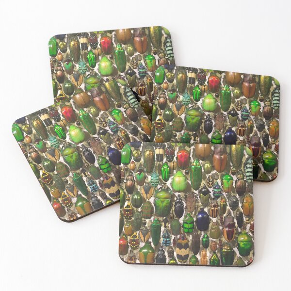 Item preview, Wall of Beetles: Vibrant Insect Collection  designed and sold by TimelapTravel.