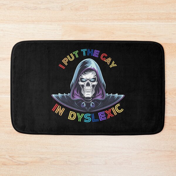 Item preview, I Put The Gay In Dyslexic - A funny gift for those proud to be themselves and love mixing humor with LGBTQ+ pride. designed and sold by ZyziowskyArt.