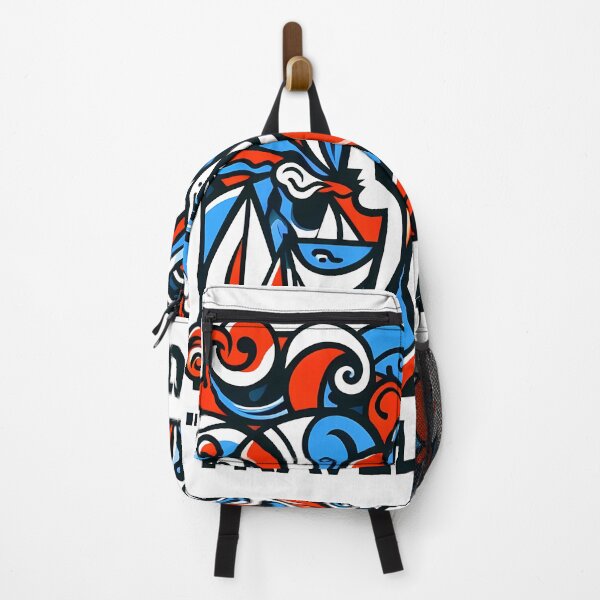 Item preview, Travel Addict – Surreal Minimalist Cubic Art designed and sold by OzzFrequency.