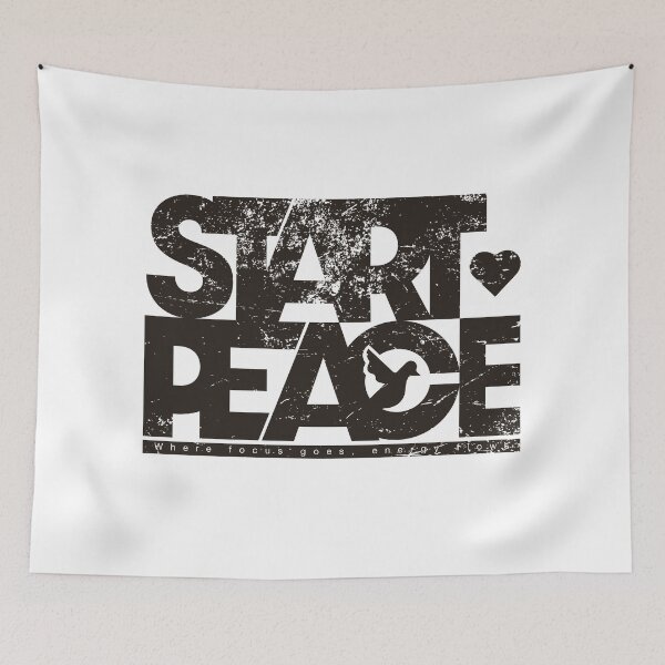 Item preview, START PEACE | WHERE FOCUS GOES, ENERGY GOES designed and sold by axelle1410.
