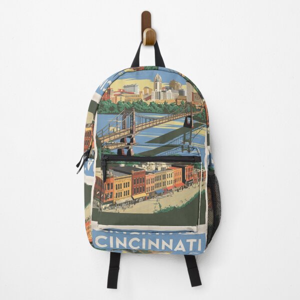 Item preview, Cincinnati Vintage Travel Poster designed and sold by TravelerRat.