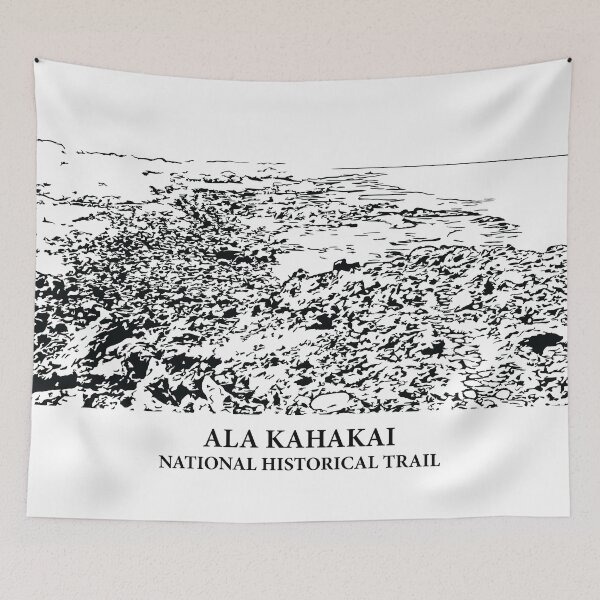 Item preview, Ala Kahakai National Historic Trail designed and sold by Lakeric Cityscapes.
