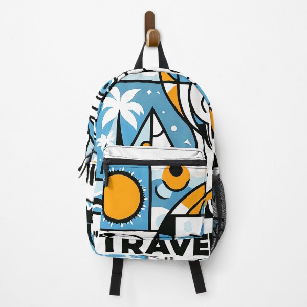 Item preview, Travel Addict – Surreal Minimalist Cubic Art designed and sold by OzzFrequency.