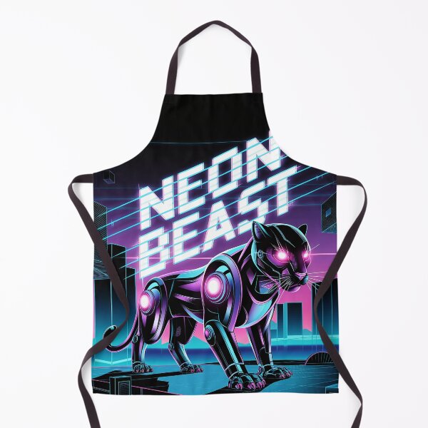 Item preview, Cyberpunk Neon Panther Design designed and sold by ZetaDream.