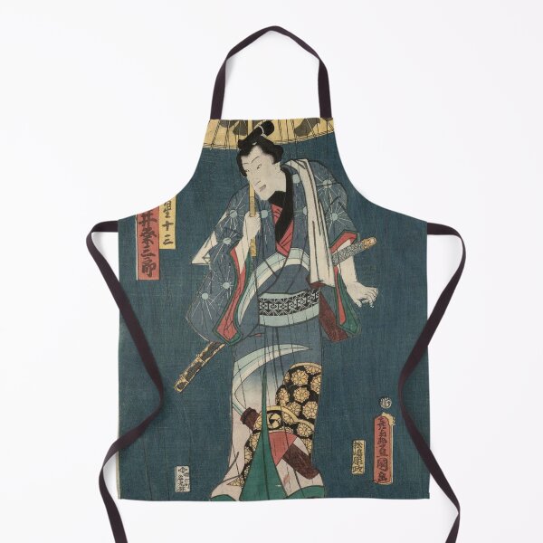 Item preview, Actor Iwai Kumesaburô III as Akaboshi Jûza" Utagawa Kunisada  designed and sold by RickE.
