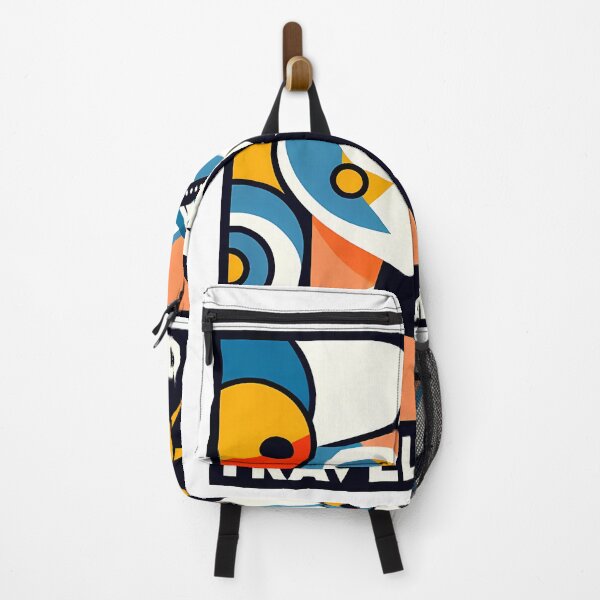 Item preview, Travel Addict – Surreal Minimalist Cubic Art designed and sold by OzzFrequency.