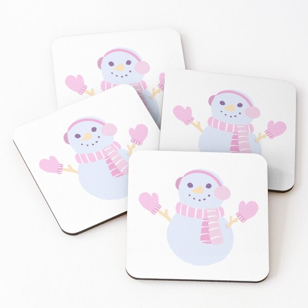 Item preview, Snowman wearing earmuffs designed and sold by IsobelStudio.