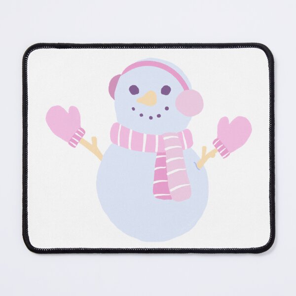 Item preview, Snowman wearing earmuffs designed and sold by IsobelStudio.