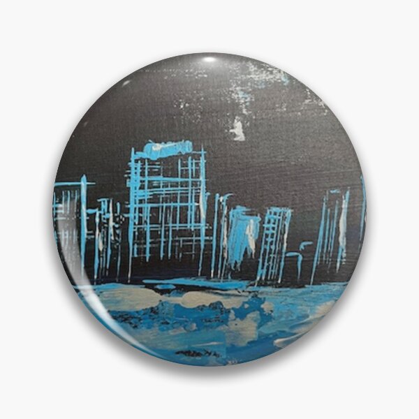 Item preview, Boston skyline in the moonlight designed and sold by artbecomesyou.