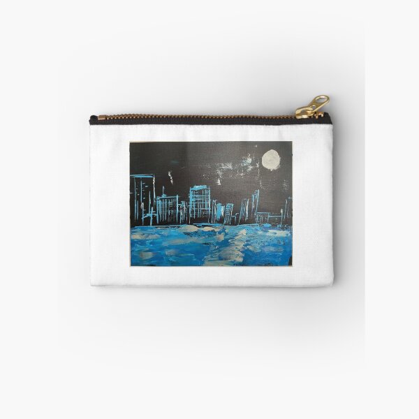 Item preview, Boston skyline in the moonlight designed and sold by artbecomesyou.