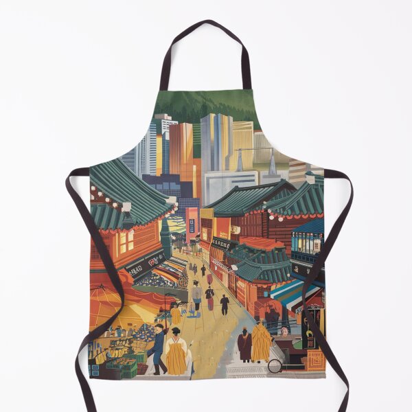 Item preview, Daegu Vintage Travel Poster designed and sold by TravelerRat.