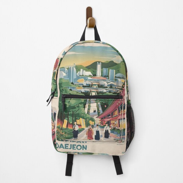 Item preview, Daejeon Vintage Travel Poster designed and sold by TravelerRat.