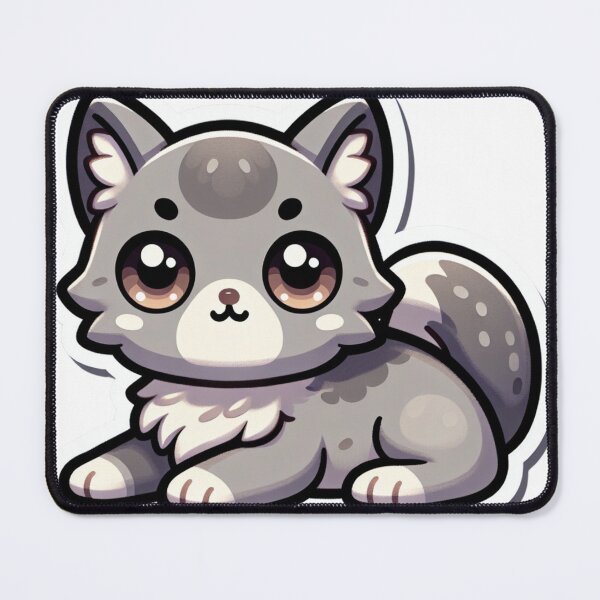 Item preview, Curious Kitten in Cartoon Style designed and sold by Stickers-4-Fun.