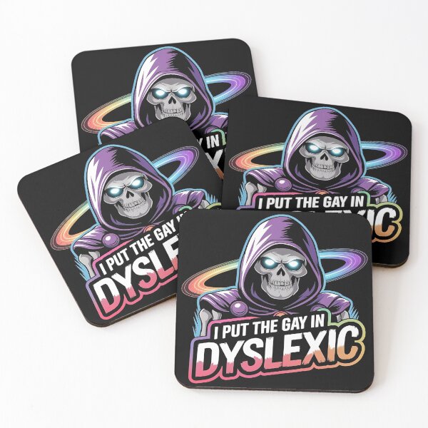 Item preview, I Put The Gay In Dyslexic - A funny gift for those proud to be themselves and love mixing humor with LGBTQ+ pride. designed and sold by ZyziowskyArt.