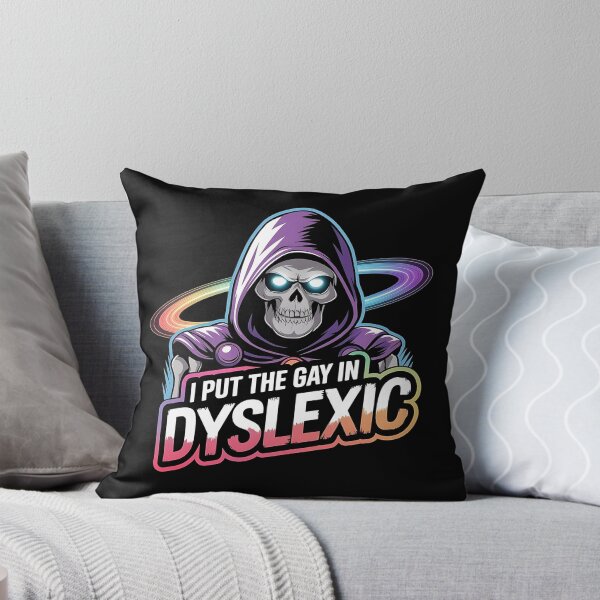 Item preview, I Put The Gay In Dyslexic - A funny gift for those proud to be themselves and love mixing humor with LGBTQ+ pride. designed and sold by ZyziowskyArt.