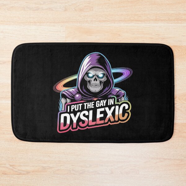 Item preview, I Put The Gay In Dyslexic - A funny gift for those proud to be themselves and love mixing humor with LGBTQ+ pride. designed and sold by ZyziowskyArt.