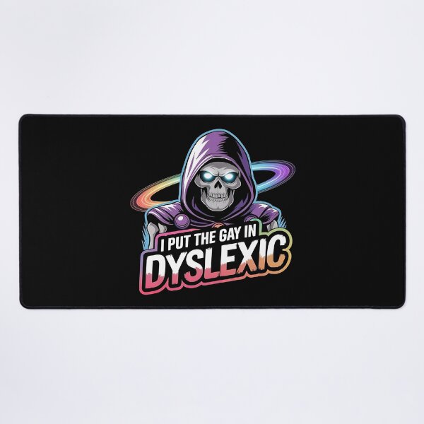 Item preview, I Put The Gay In Dyslexic - A funny gift for those proud to be themselves and love mixing humor with LGBTQ+ pride. designed and sold by ZyziowskyArt.