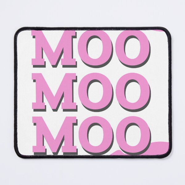 Artikelvorschau, Rosa Moo Moo entworfen und verkauft von Harley Webb.