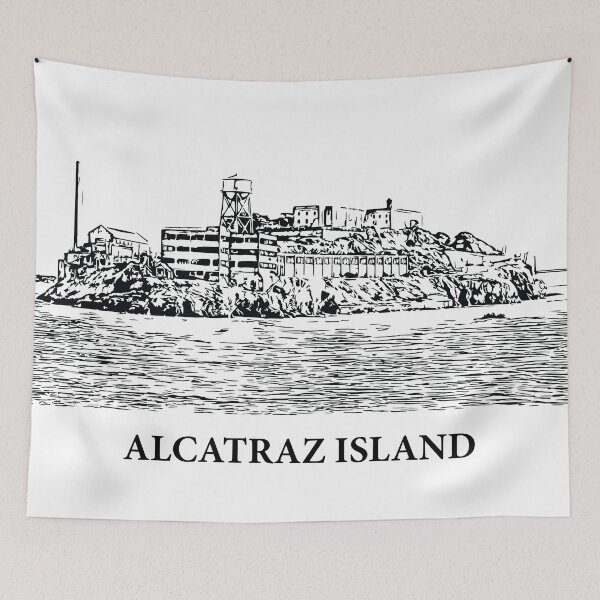Item preview, Alcatraz Island designed and sold by Lakeric Cityscapes.