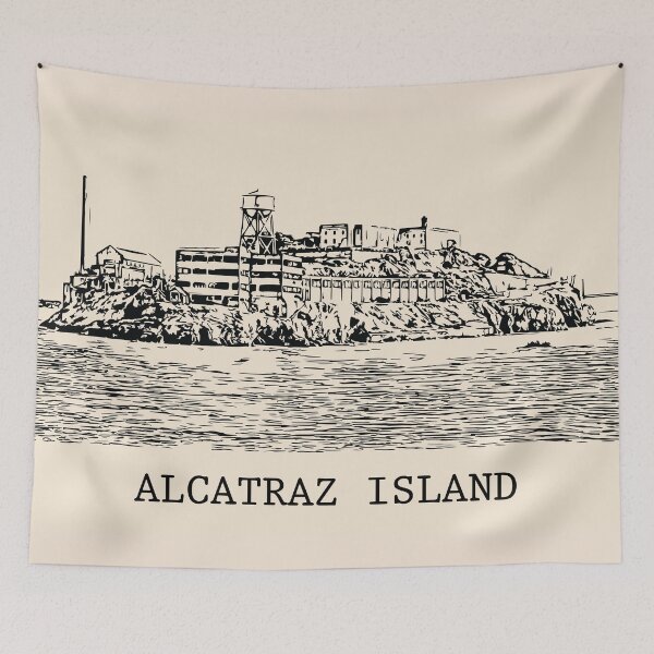 Item preview, Alcatraz Island designed and sold by Lakeric Cityscapes.