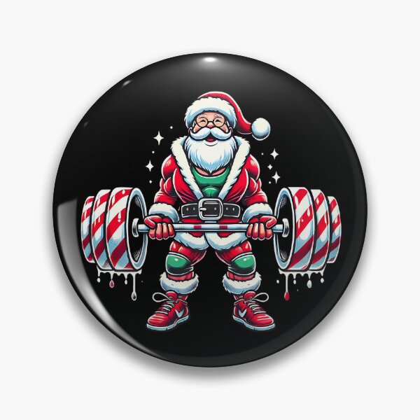 Item preview, Funny Santa Weightlifting Christmas Fitness Gym Deadlift Xmas 2025 designed and sold by ArtByKatti.