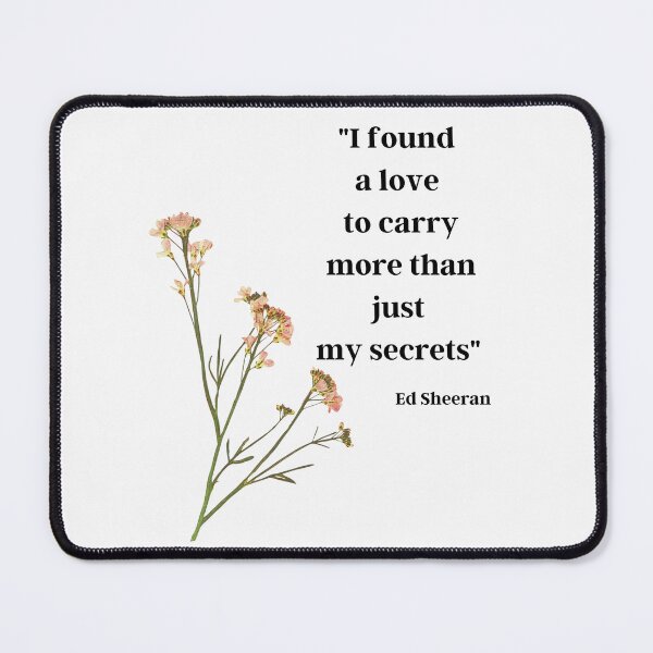 Item preview, Lovely Song Quotes designed and sold by Randy403.