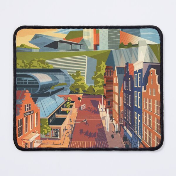 Item preview, Eindhoven Vintage Travel Poster designed and sold by TravelerRat.