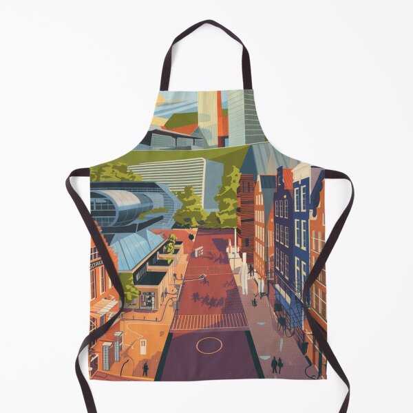 Item preview, Eindhoven Vintage Travel Poster designed and sold by TravelerRat.