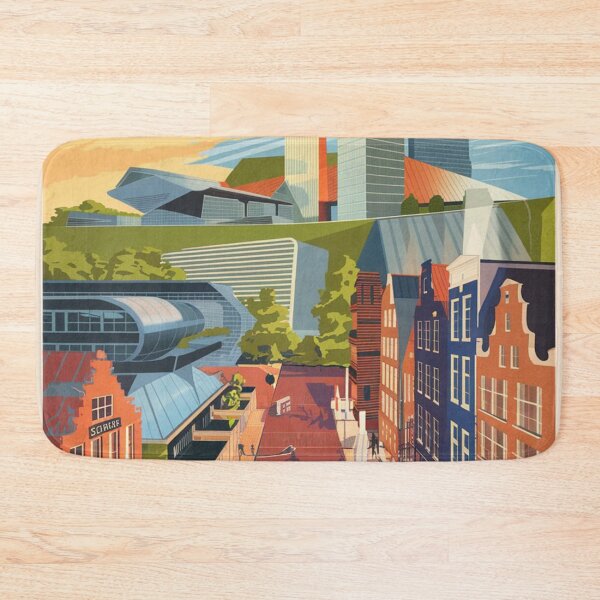 Item preview, Eindhoven Vintage Travel Poster designed and sold by TravelerRat.