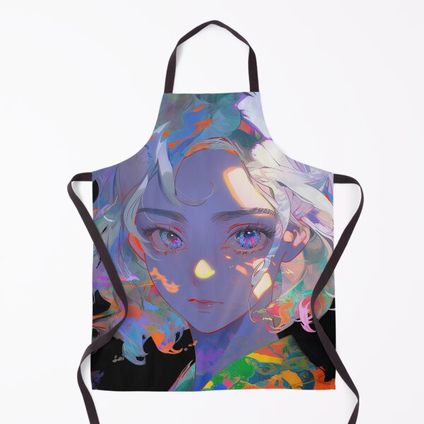 Item preview, Colorful Luminous Glow Anime Girl designed and sold by bubblegoth.