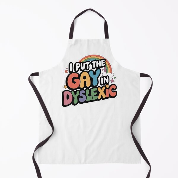 Item preview, I Put The Gay In Dyslexic - A funny gift for those proud to be themselves and love mixing humor with LGBTQ+ pride. designed and sold by ZyziowskyArt.